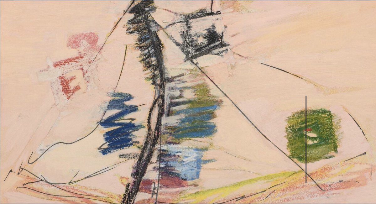 bbu's tweet photo. Etel Adnan 1960

. https://t.co/jjJ59xlErd