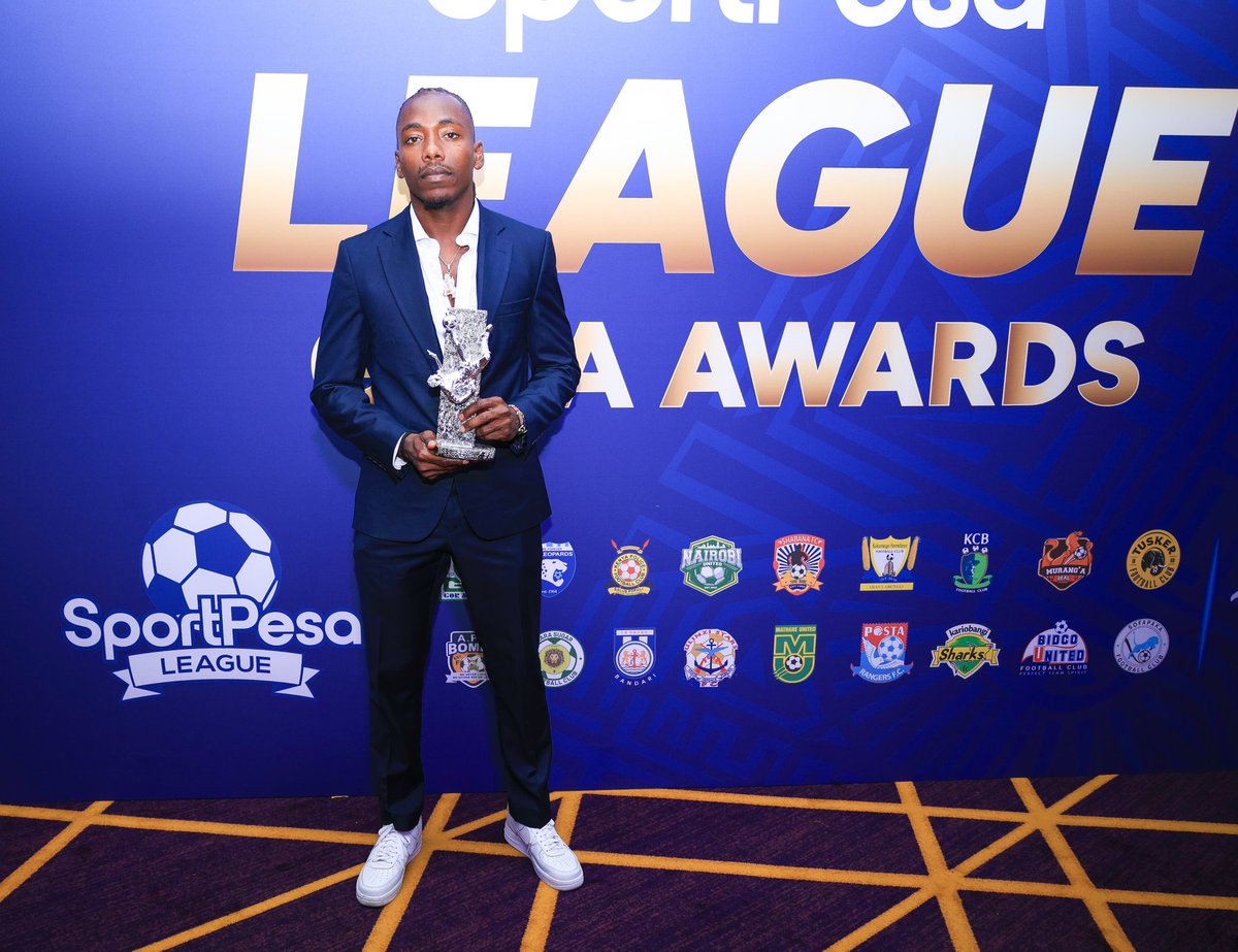 PoliceFCKE's tweet photo. 🔵🔴|| DEFENSIVE MAESTRO
We celebrate the achievement of our el Capitan, Abud Omar Khamis , for clinching the Runners Up award for the Best Defender of the Season. This success is not just individual, but a collective responsibility. We applaud you our one and only. https://t.co/F1gEut30Z7