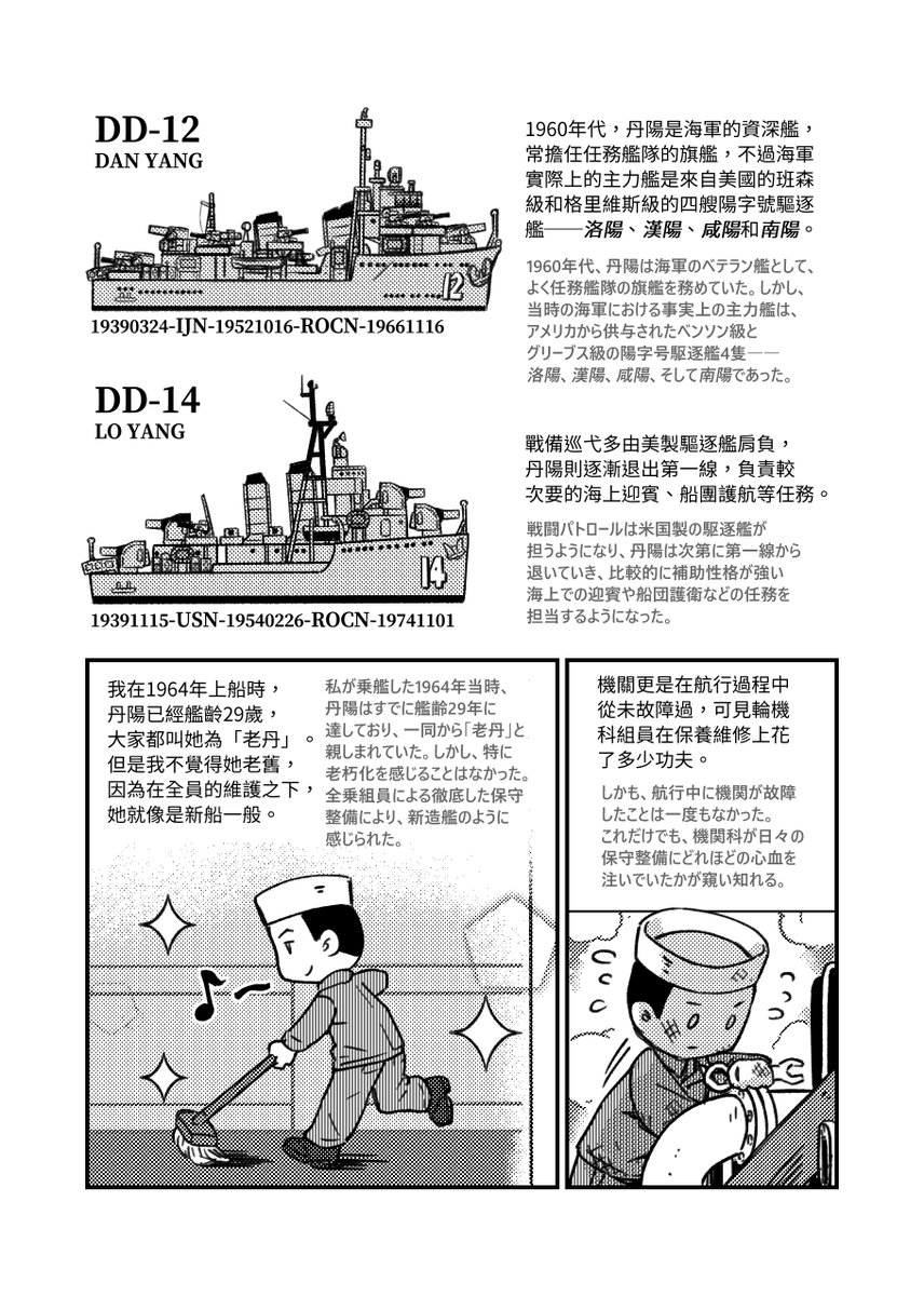 kitsunefukka's tweet photo. 丹陽の水兵たちがいくら頑張っても、保守整備には限界があるエピソードをまとめました。 https://t.co/G1b2k3zWpA