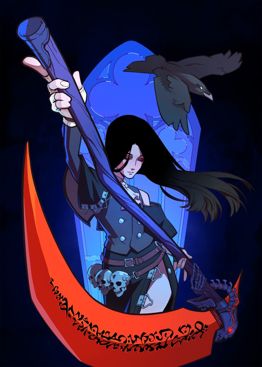 eviedrws's tweet photo. 🐦‍⬛🖤
#GuiltyGear #GGST #TESTACULT https://t.co/tzdyNN5w6G