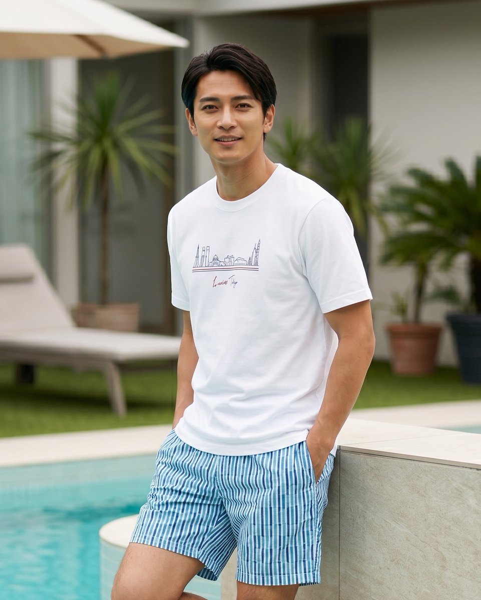 luditt_official's tweet photo. 東京の象徴的なランドマークを一筆書きのような繊細なラインで描き出した「Landmark Horizon T-Shirt」。都会の喧騒をミニマルなアートへと昇華させた一着。
「シルクプリント」を採用し、細いライン一本一本まで美しく再現しました。

#LUDITT #夏コーデ #summerwear #tokyo #tokyofashion https://t.co/jeAPD70aam