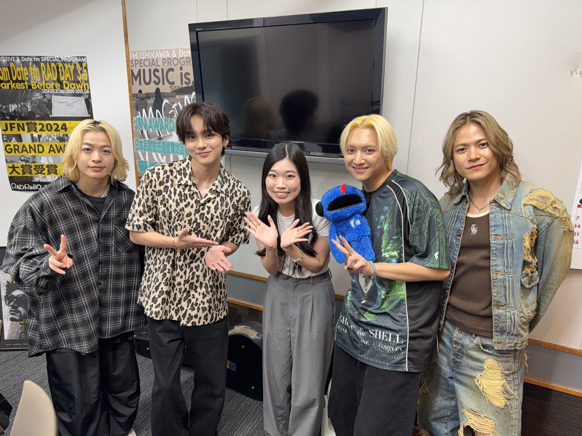 📻Date FM「Sendaian Hot Music」 #山本彰吾 #吉野北人 #岩谷翔吾