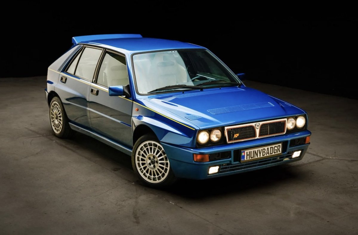 Retromania4ever's tweet photo. ✅⬜🟥 1994 #Lancia Delta #Integrale Evo 2 https://t.co/YxMpCI4Y5k