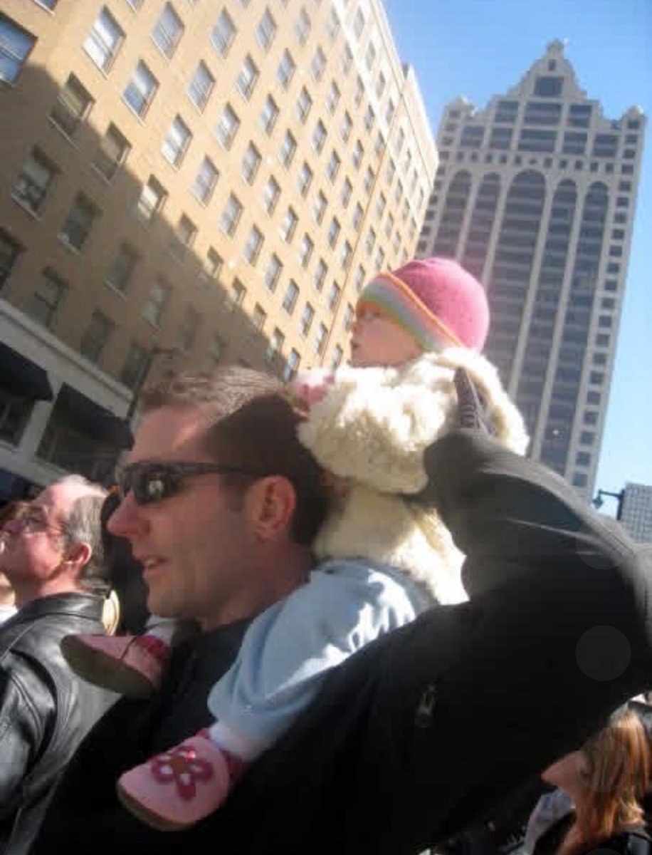 ssheathere's tweet photo. @rat_liker my straight dad and I at a pride parade/peaceful protest (2007). https://t.co/FJi8H716qx