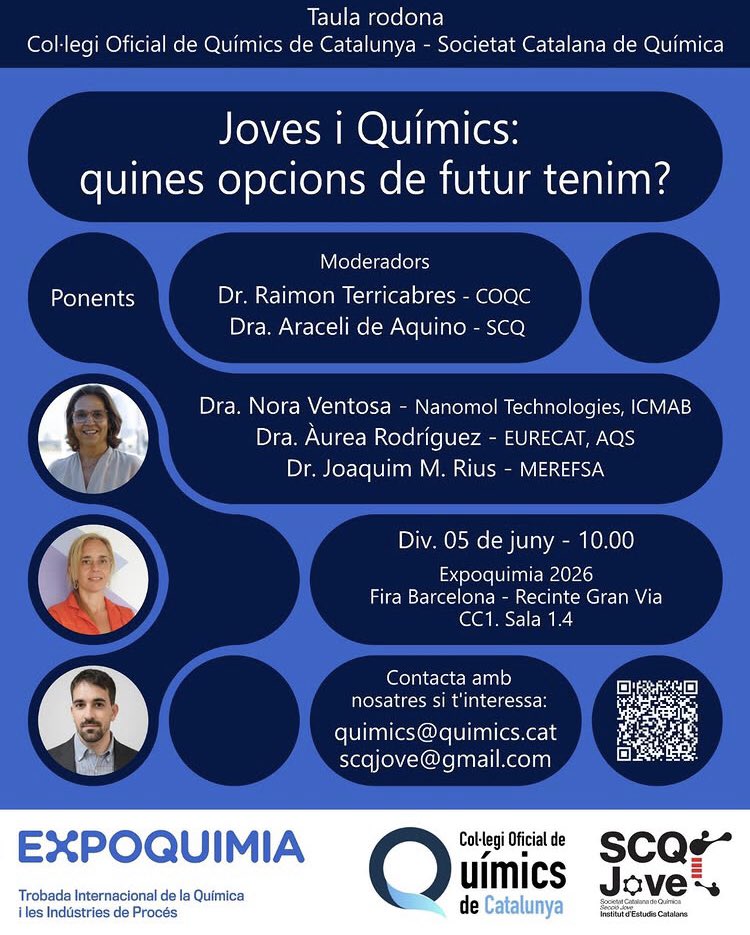RosaMMarce's tweet photo. Avui la @scqjove participa a @expoquimia https://t.co/r909px0u84
