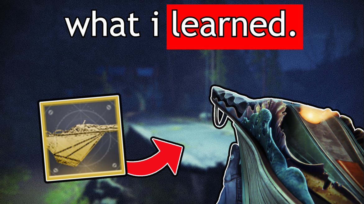 SniperKH_'s tweet photo. I wanted to try a new style of video and I've gotta say this was probably the most fun I've had with putting a video together in a while. Hope you enjoy!

New video out now!

I Unlocked The Finality's Auger Catalyst Solo. Here's What I Learned.

https://t.co/vm3eYJGePI

#Destiny2 https://t.co/dysFVVTbS5