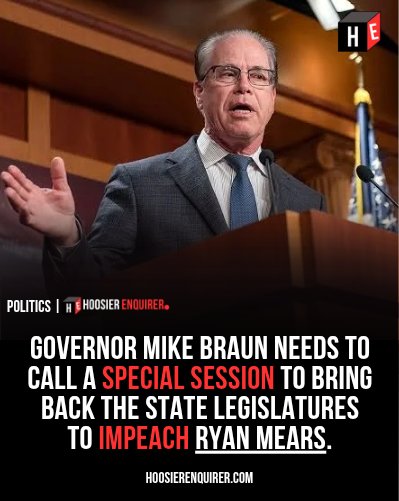 HoosierEnquirer's tweet photo. If @GovBraun truly cared for Brett Scrogham and his family, he will do the right thing and impeach @ryanmearsindy.

Call @GovBraun office at 317-232-4567 and demand a Special Session to Impeach Ryan Mears.

#BrettScrogham #SayHisName #impeachryanmears https://t.co/5iiE6f2Kan
