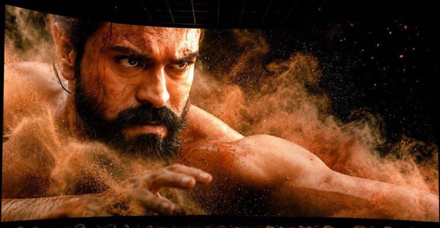 just_desing's tweet photo. #Peddi bookings speed choostunte audience verdict clear ga kanipisthundi. Shows housefulls vaipu parugulu. Audience interest peaks lo undi. Box office daggara solid impact create chesthundi https://t.co/81GrX05UQe