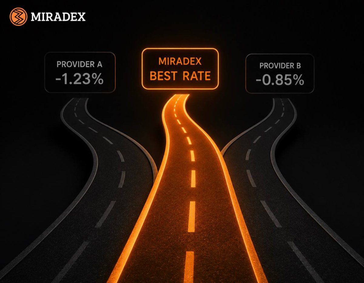 MiraDex's tweet photo. The destination is the same.

The route matters 👀

⚡ Miradex https://t.co/d81aisMVO8
