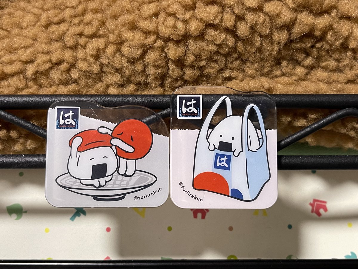 soy_origin's tweet photo. おにうめちゃんのアクスタクリップゲットした🤩
これとーこれが欲しいって言ってた2つをピンポイントであてられて大満足すぎる…
おにうめちゃんシリーズかわいくておもしろくてほんとに好き❤️ https://t.co/cXtWaC647n