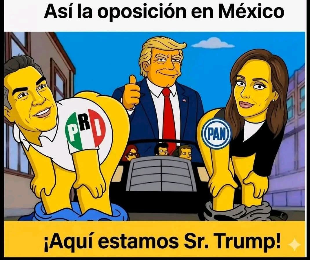jorgeherrera179's tweet photo. @alitomorenoc @lopezobrador_ Después de arrodillarte con congresistas injerencistas de EEUU, ahora eres el tapete de Trump.
Parece que los perros se enojan más que sus amos. https://t.co/jQwYTifRVD