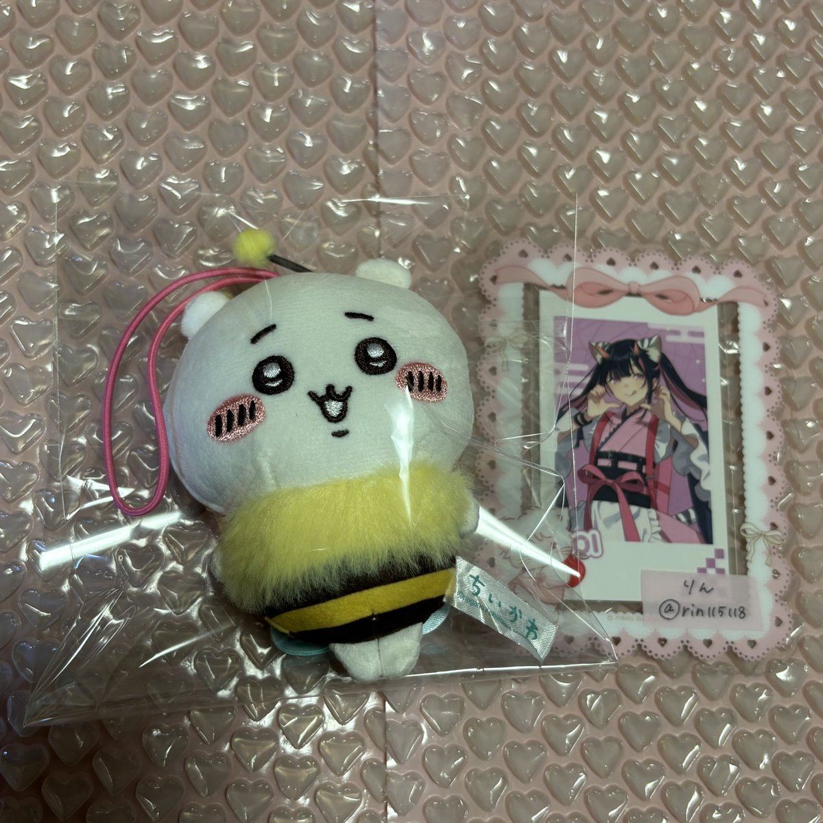 rin115118's tweet photo. ちいかわ ハチさんぬいぐるみ セブンイレブン 交換

譲￤ちいかわ

求￤うさぎ

🐝࿆郵送交換
🐝࿆プロカ必読(既読印あり)

開封時から羽に折れグセついております。

検索からもお気軽にお声がけください。 https://t.co/soDgw6olE5