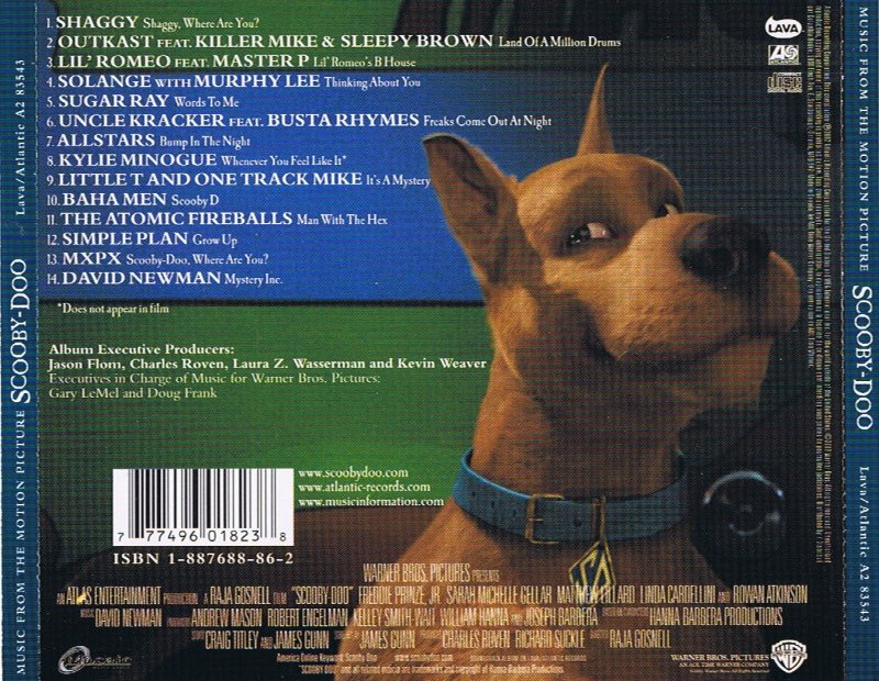 ScoobyandCam's tweet photo. Happy 24th Anniversary to the Scooby-Doo movie soundtrack! 🎉🐾🎶

Released on CD, Audio & Cassette on June 4th, 2002! This soundtrack alongside the live-action Scooby-Doo film, perfectly captured the early 2000s era with a mix of pop, hip-hop, rock, and dance tracks that are still nostalgic favorites today. For many fans, the soundtrack became just as memorable as the movie itself!

Some standout tracks included:
🎵 “Land of a Million Drums” by OutKast featuring Killer Mike & Sleepy Brown
🎵 “Words to Me” by Sugar Ray
🎵 “Thinking About You” by Solange featuring Murphy Lee
🎵 “Where You Feel Like I Do” by Kylie Minogue
🎵 “It’s a Mystery” by Little-T and One Track Mike
🎵 “Man With the Hex” by The Atomic Fireballs
🎵 “Grow Up” by Simple Plan

And of course, no Scooby-Doo soundtrack would be complete without the classic theme song:
🎵 “Scooby-Doo, Where Are You?” performed by MxPx

The soundtrack blended spooky mystery vibes with the sound of 2002, helping introduce a new generation to Mystery Inc. while giving longtime fans plenty to enjoy. Whether you were singing along to the theme song, dancing to “Land of a Million Drums,” or watching Scooby and the gang solve mysteries on Spooky Island, this album remains a fun time capsule of the early 2000s.

What was your favorite song from the soundtrack? 🐕💚💜

#ScoobyDoo #ScoobyDooMovie #SpookyIsland #ScoobyDooHistory #ScoobyHistory