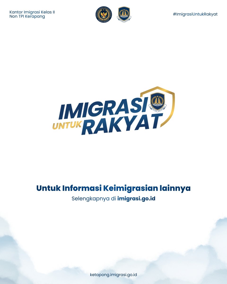 imigrasiktp's tweet photo. Paspor rusak atau hilang? Jangan panik, Sobat Mido! 😊

Khusus penggantian paspor hilang/rusak, siapkan dokumen lengkap &amp; TIDAK PERLU daftar via aplikasi M-Paspor ya! Langsung datang ke kantor. 📄✈️

Info selengkapnya: https://t.co/0qjiDkQnyV
#DirjenImigrasi #ImigrasiUntukRakyat https://t.co/JCPdlTIflX