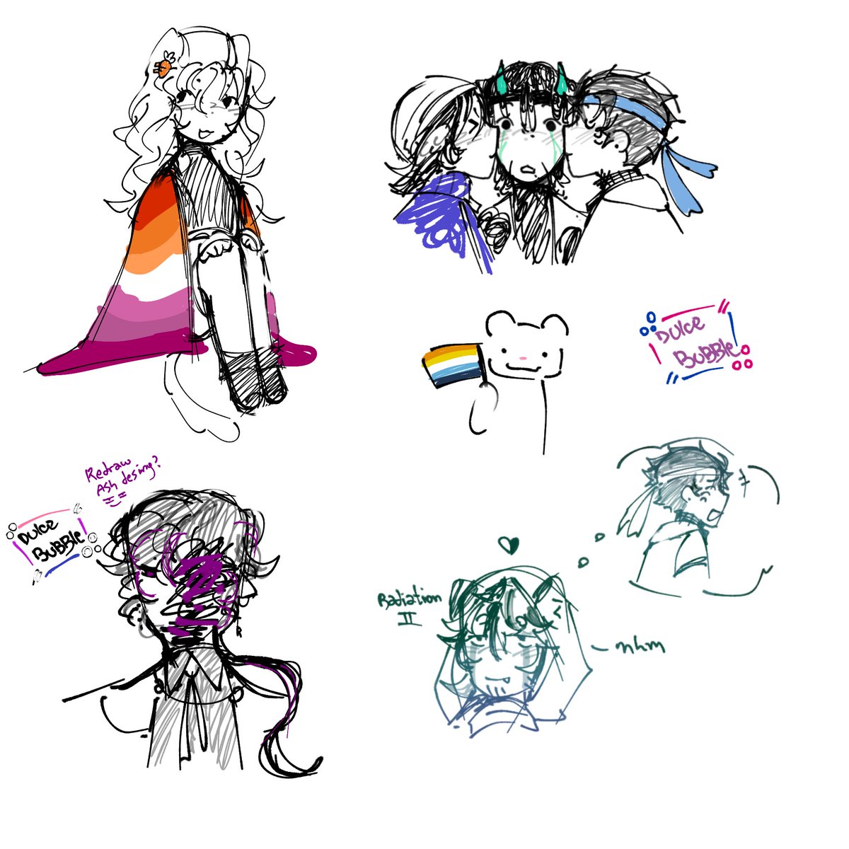Dulce_bubble's tweet photo. Doodles 

#qsmp2  ( #naukosick #spiderscience #panjąk ) https://t.co/ALtRscZqzV