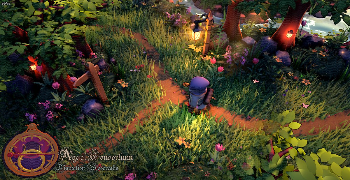 BizarreVisions's tweet photo. I've been laboring over emulating transmittance, or the filtering of light through translucent materials. Trees and certain plants have more radial normals as well. Surprising how much this helps my eye resolve the scene in motion. #gamedev #indiedev #solodev https://t.co/pgrJUGwvnn