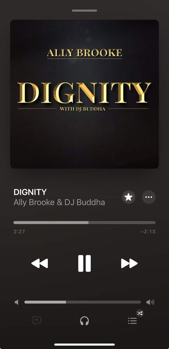 allybfanclub's tweet photo. In love with Ally’s new song dignity It’s a bop! you really snapped! obsessed and on repeat!😍💖🔁🎶 @allybrooke 

#allybrooke #fifthharmony #newsong #newmusic #dignity https://t.co/oH7JKp9kfp