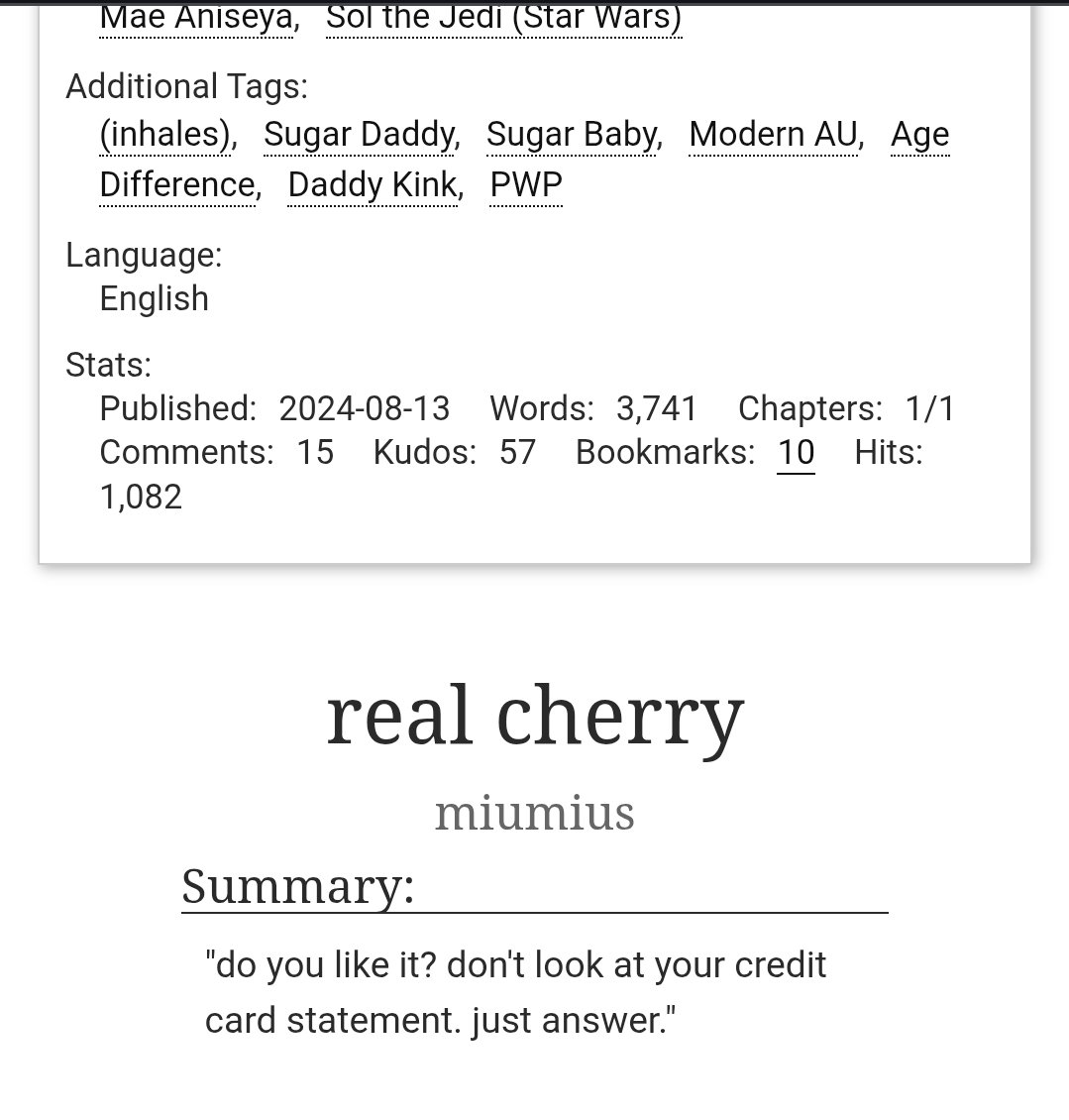 one_of_a_kein's tweet photo. Hi, yes. This #solmae is exactly like that. Sol is a pathetic down bad sugar daddy who is helpless to Mae's demands.
Go read real cherry by miumius right neooowww
https://t.co/fL9qoGbV3z https://t.co/u6UQVmevwK