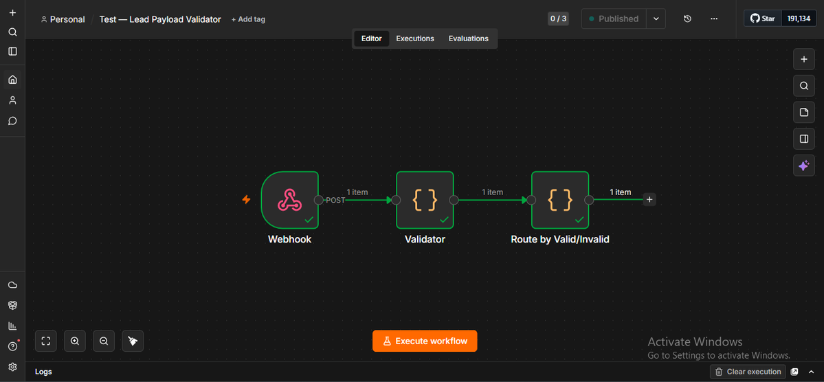 Phizzy250's tweet photo. Day 19 learning Claude.

Built a reusable JavaScript function library for n8n today.

✅ Lead validation
✅ Shopify webhook parsing
✅ AI response cleaning

Big lesson:

Better prompts = better code https://t.co/95Zp7dTzmV