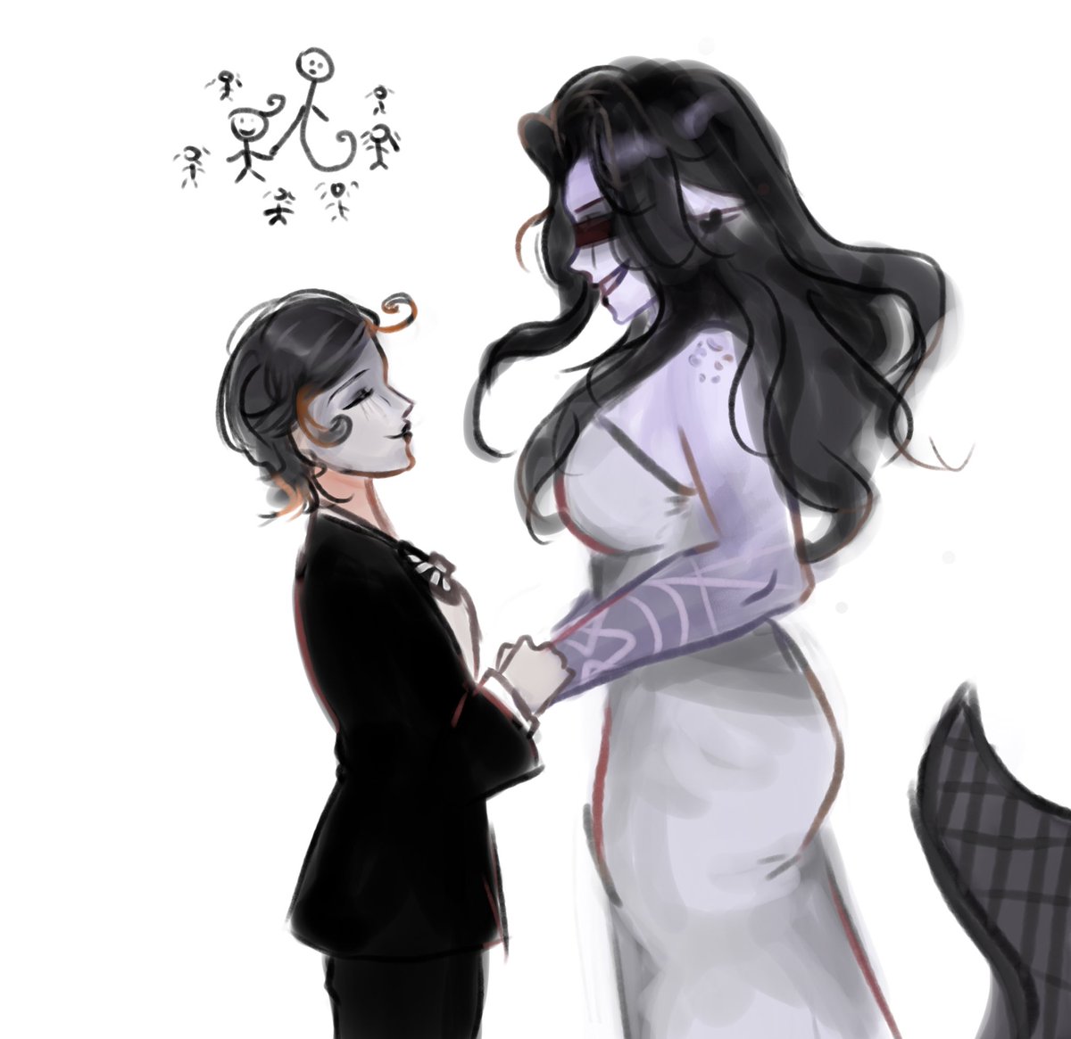 chinesenaib's tweet photo. Random ship I made #cleodecroux #yidhra https://t.co/u5SolwpBcn