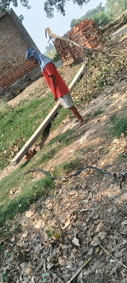 virat30000's tweet photo. @SEVA_SBPDCL 
District -Buxar
Block-simri , village -Nagpura
Ward no-1
Dear sir bijli pole damage due to syclone and heavy rain fall kindly repair the bijli pole
Damege pole and wire is very danger for public so please resolve the complaint urgently
M - 7047477220
M -9821163175 https://t.co/tZaoKkIVBM