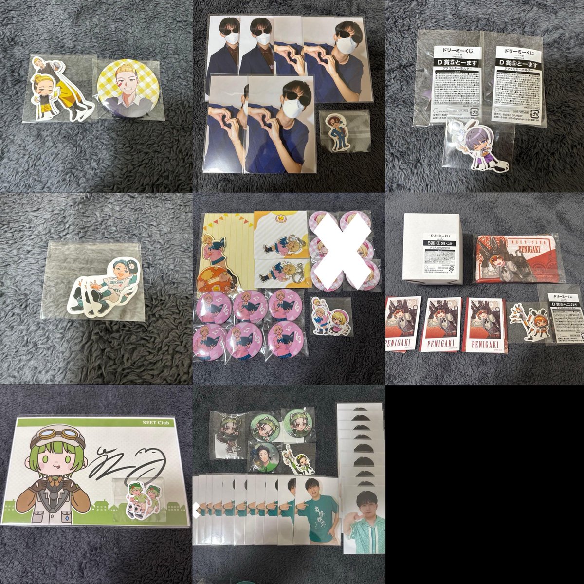 ulnyan's tweet photo. 【交換･譲渡】ニート部

【譲】画像のもの

【求】KUS🐔ポスカ×1＞定価+送料(特典類ご提示ください)

メンバー毎まとめてのお取引優先

#ニート部交換 #ニート部グッズ交換 https://t.co/6501Kngyn1