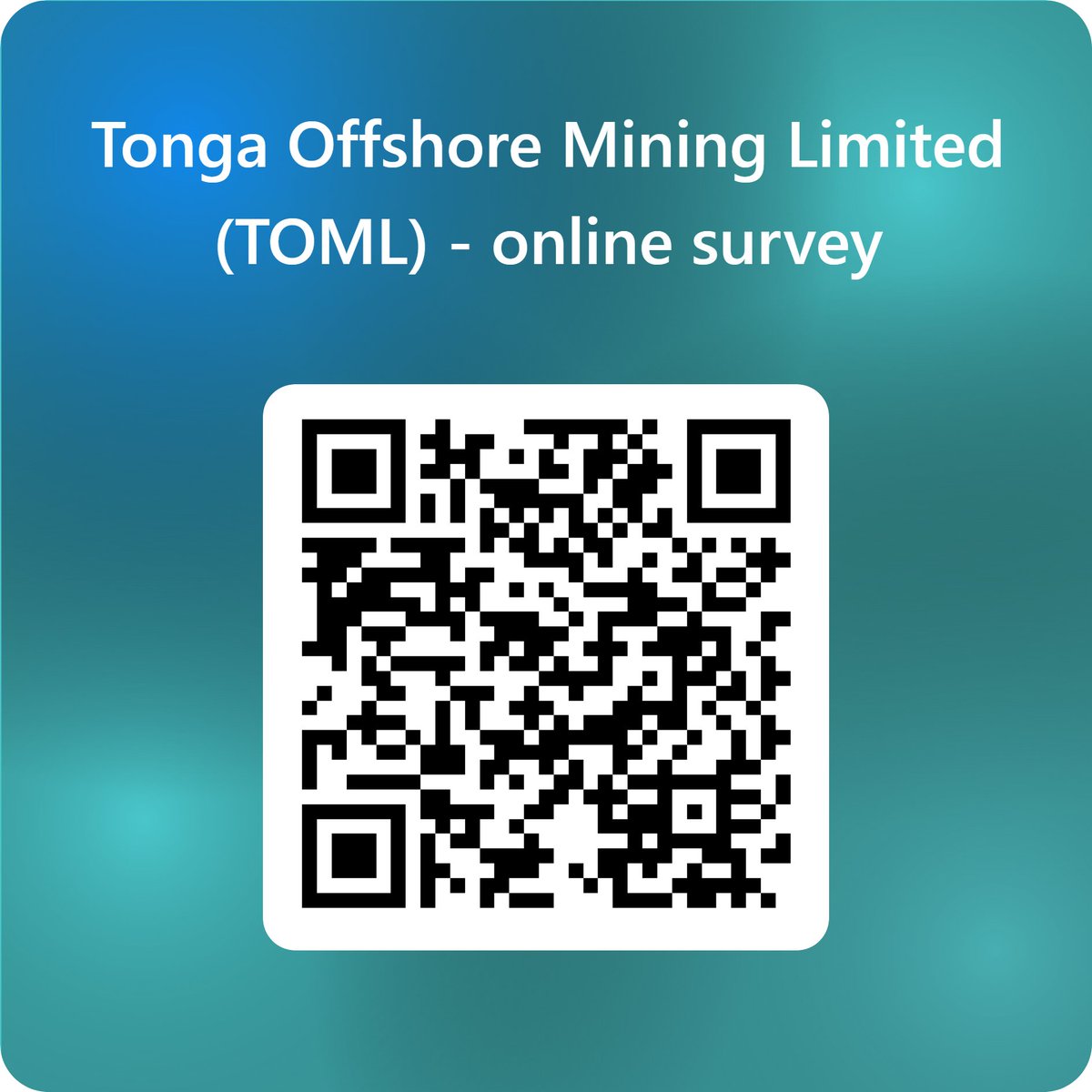 TOML_Tonga's tweet photo. TOML kindly invites stakeholders to complete the short four-question survey below. Your feedback will help us strengthen engagement and improve how we communicate and share information. We greatly appreciate your input.

https://t.co/5jgAnybU1Q https://t.co/ddrto0PqiZ