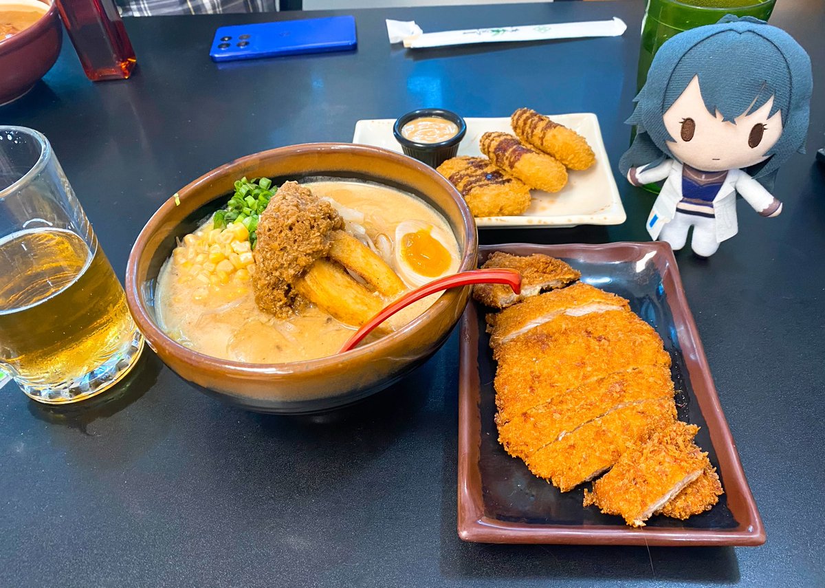 kiwanoha's tweet photo. ご褒美ラーメン ✨🍜おたおめ 🎉🎊💙 

#月村手毬生誕祭2026 https://t.co/P4X2BuRvYv