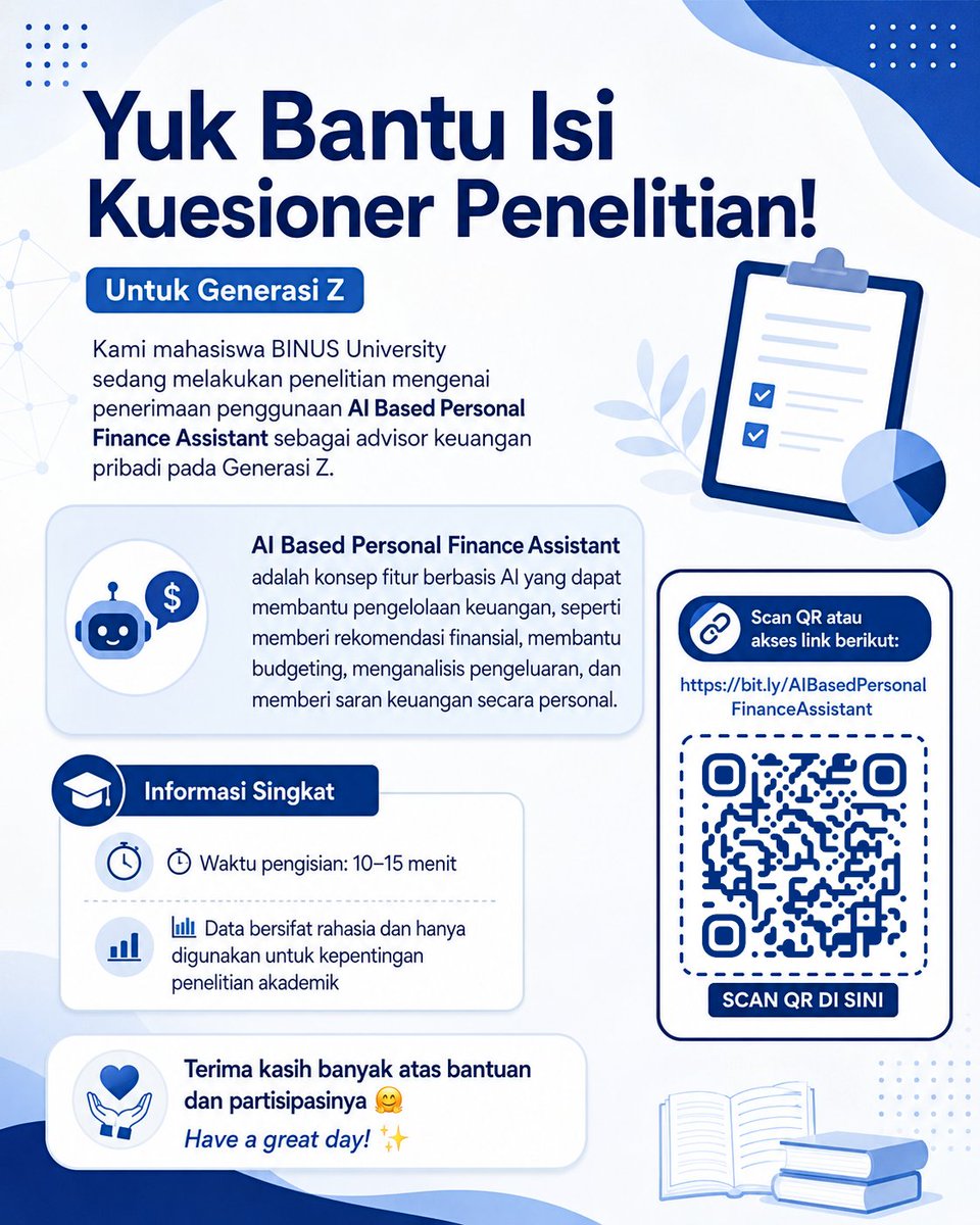 DreamsVote's tweet photo. [NOT KPOP VOTE RELATED]

halo semuaa, bagi yang merasa memenuhi kriteria (kelahiran 1997-2012 dan WNI) boleh minta tolong isi kuesioner untuk keperluan skripsi yaa, terima kasihh 🙏🙏🙏

https://t.co/mWhzYy01Jk https://t.co/NcWCgXEORd