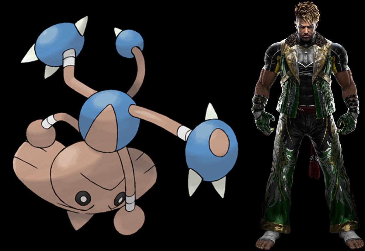 PoketwtConf's tweet photo. “Idk what it’ll take for Nintendo/The Pokémon Company and BandaiNamco to make a Pokkén Tournament too. Also do you know how Pokkén referenced various Tekken characters? I have a couple of ideas.” https://t.co/c8S5465OlP