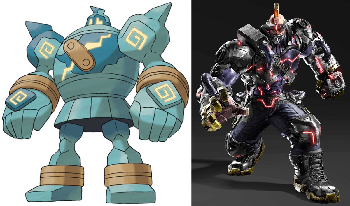 PoketwtConf's tweet photo. “Idk what it’ll take for Nintendo/The Pokémon Company and BandaiNamco to make a Pokkén Tournament too. Also do you know how Pokkén referenced various Tekken characters? I have a couple of ideas.” https://t.co/c8S5465OlP