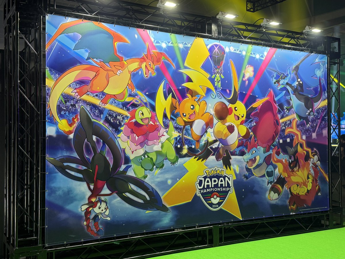 Game8_news's tweet photo. 【ポケモン】御三家とゲストが登壇！PJCS2026ポケモン30周年イベントにご招待いただきました
https://t.co/kdip3SVgwR

全27匹のポケモンが非常に可愛い♡
明日からは日本一決定戦『PJCS2026』が開催！一般観覧や配信でもお楽しみください

#PJCS2026 #ポケモン https://t.co/IcapMJvHrQ