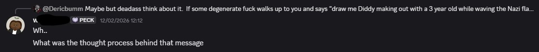 bplaysstuff's tweet photo. @Sonic_zip @SansButWhoAsked @mariotwtconfess Here's people showing genuine discomfort from your question then, if that one screenshot doesn't count.

You made several people uncomfortable just from this debate that YOU brought up alone. https://t.co/BQSjpdkyBx