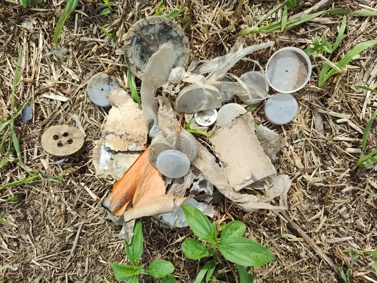 decinsko's tweet photo. Městské slavnosti a Labefest nabídly super show, ale na úklid se nemyslelo. Na soutoku zůstal odpad z ohňostroje, na Mariánské louce vázací pásky. Úklid tak zbyl na lidi a přírodu. Hlavně že dál platí oficiální slogan „Děčín je boží“. 🤦‍♂️ 
📷: čtenáři z WhatsAppu https://t.co/XLa5E8Z4fQ