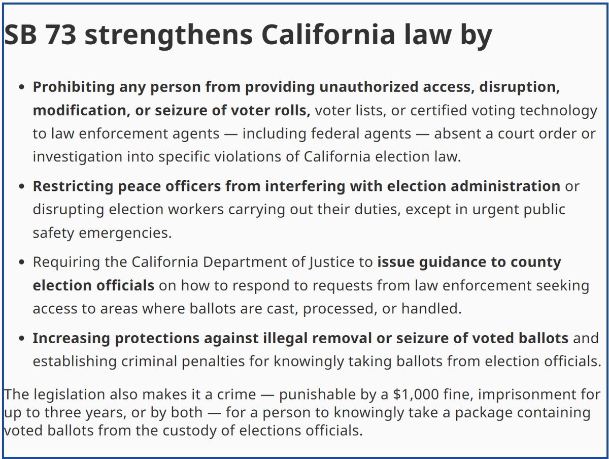 Hunter19302's tweet photo. @SteveHiltonx @EytanWallace But Gavin Newsom signed laws to protect rigged elections! https://t.co/YlIDiJ3WEY