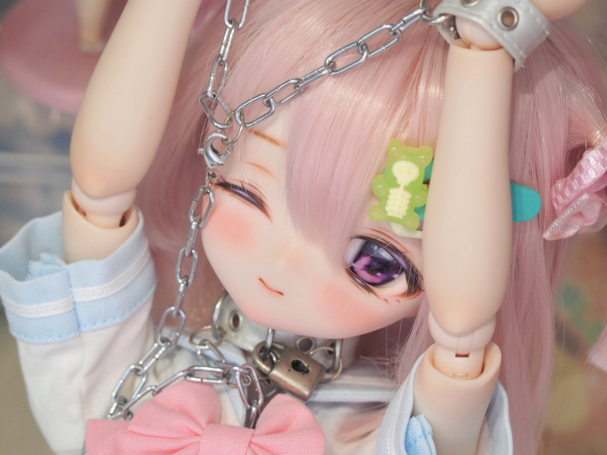 amatsuka_mimir's tweet photo. ♥ヤフオク出品のおしらせ♥

ウインクしながら、少し恥ずかしそうな表情の女の子です♡

見つめられるとドキッとするような🥹💞✨そんな子を目指して制作しました(´˘`)

良いご縁がありますように⟡.·*.

💞🪽https://t.co/OTN9RXxOPO https://t.co/aDK2BlFWcp