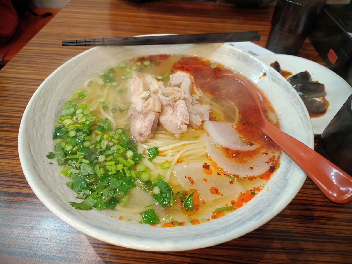 kokopi_dev's tweet photo. I have been going to this place for awhile now, over 10+ times at this point. So it is a solid recommendation. This is a Lanzhou beef noodle place, noodles are hand made.

五福 (Gofuku)

#秋葉原 #グルメログ https://t.co/cm5neyYkx4