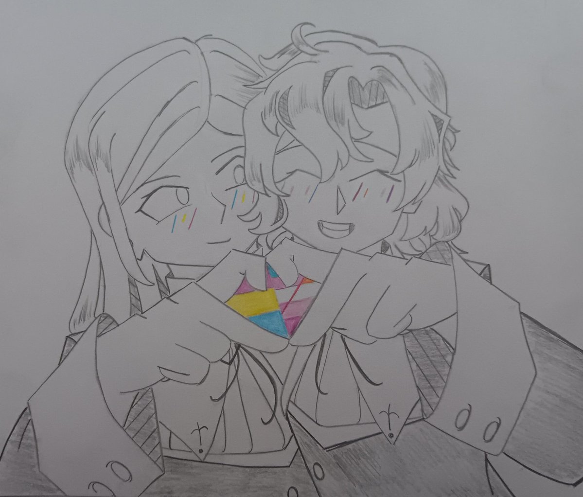 LuminaryViolet's tweet photo. #私の推しは悪役令嬢
#wataoshi
"From all of us (hopefully) of the Spiritual Church, we wish you a HAPPY PRIDE MONTH!" https://t.co/32PGy8B2gc