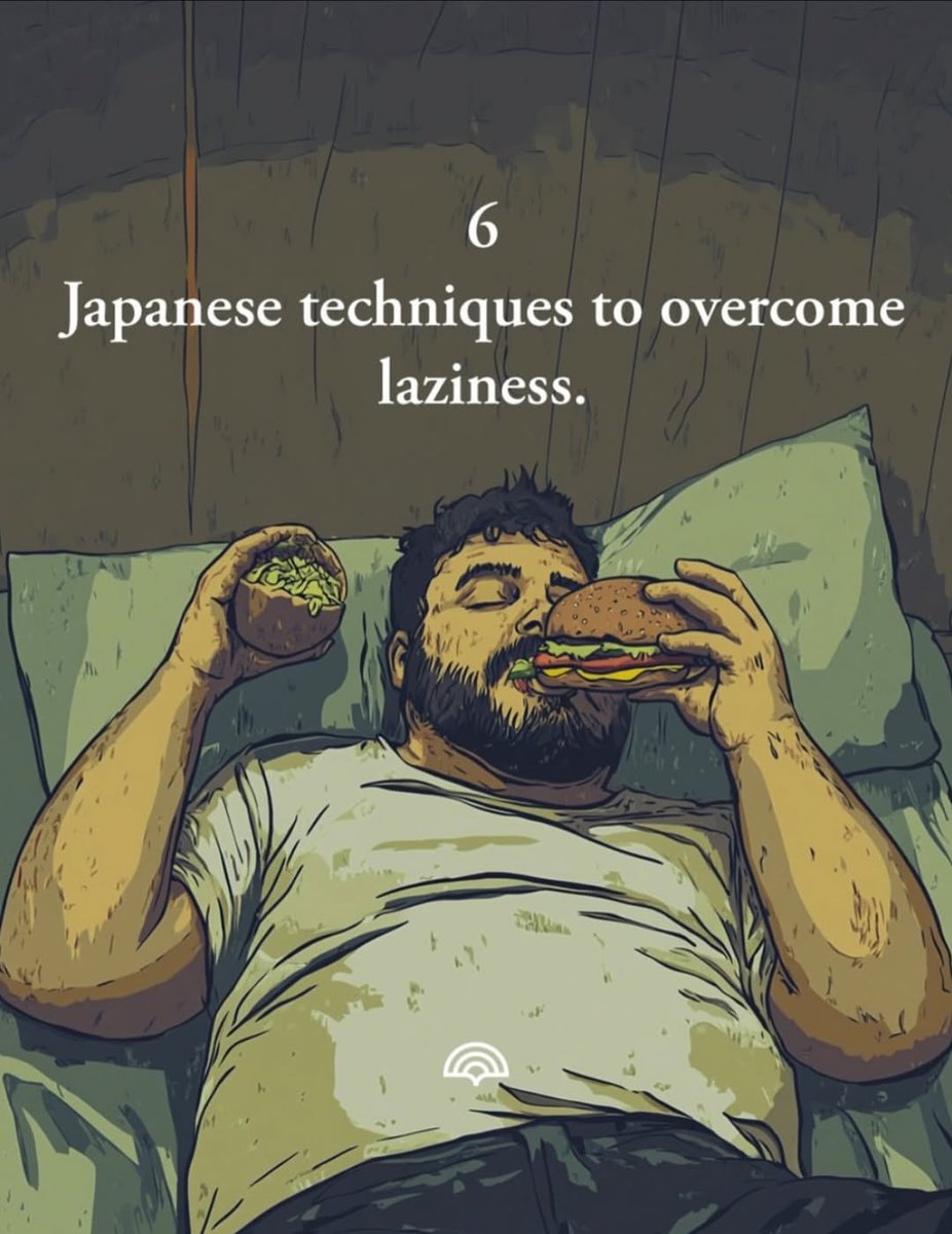TheWomanese's tweet photo. 6 Japanese techniques to overcome laziness.

- Thread - https://t.co/0Klt7yMtXO