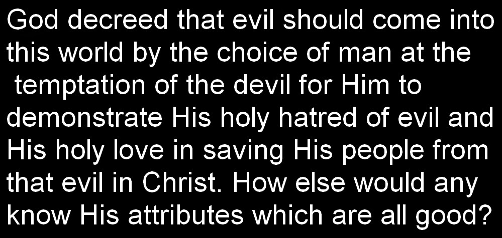 maxamir's tweet photo. @HisLifeNMe @5Solas @PastorNinja @ApologiaStudios God decreed ALL things that come to pass for His greater glory and the greater good of His people or do you not believe Romans 8:28? https://t.co/OyGmSqIUhl