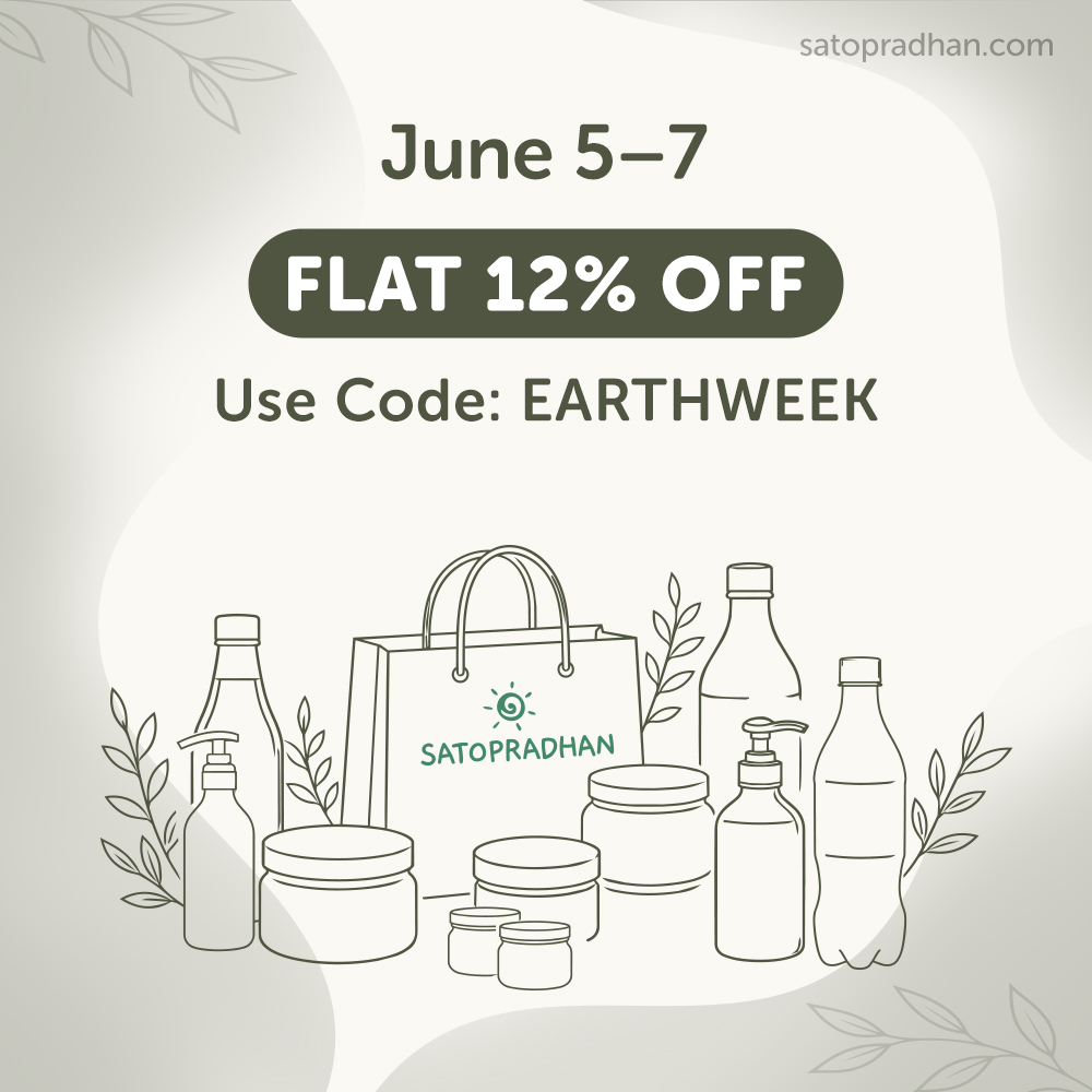 SatopradhanV's tweet photo. What if the choices inside your home could actually heal the world outside it? 🤔🌿

At SATOPRADHAN, we believe living well means living kindly. From pure food to river-safe bio-enzymes, swap harmful chemicals for choices that protect Mother Earth. 🌎💧

https://t.co/k4eQRRKgmj https://t.co/9eaBa7DiE9