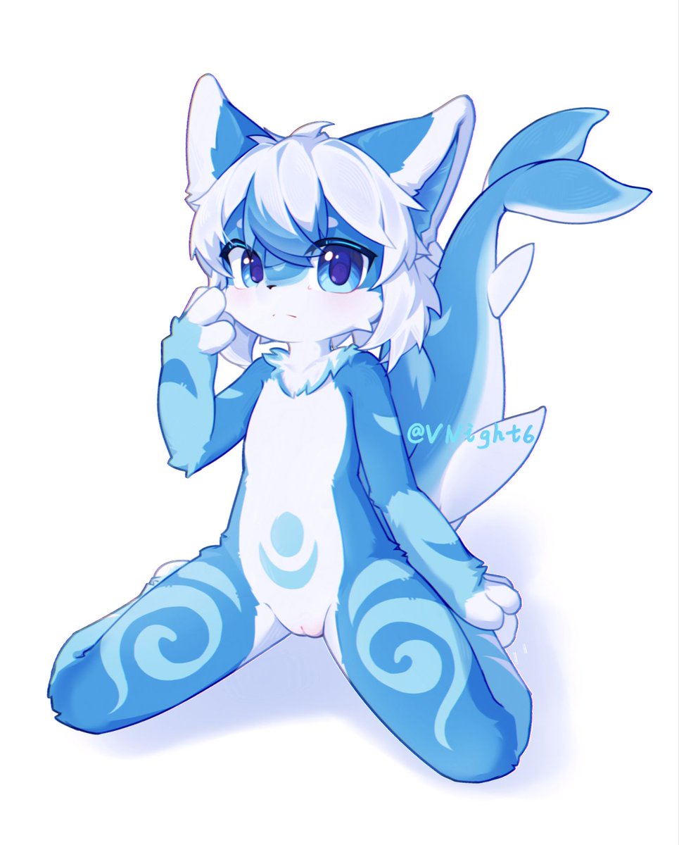VNight6's tweet photo. 吸溜吸溜鱼😋💙🐬💙

🎨 @mengyudi43502 https://t.co/weAMetOBGW