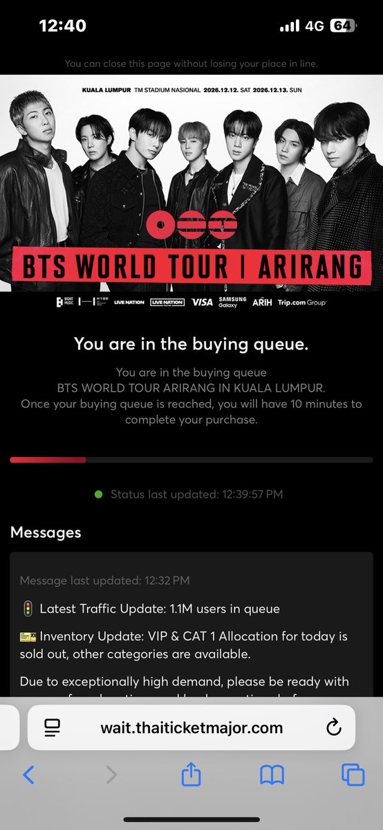 mici WILL GET TICKET BTSinKL tweet media