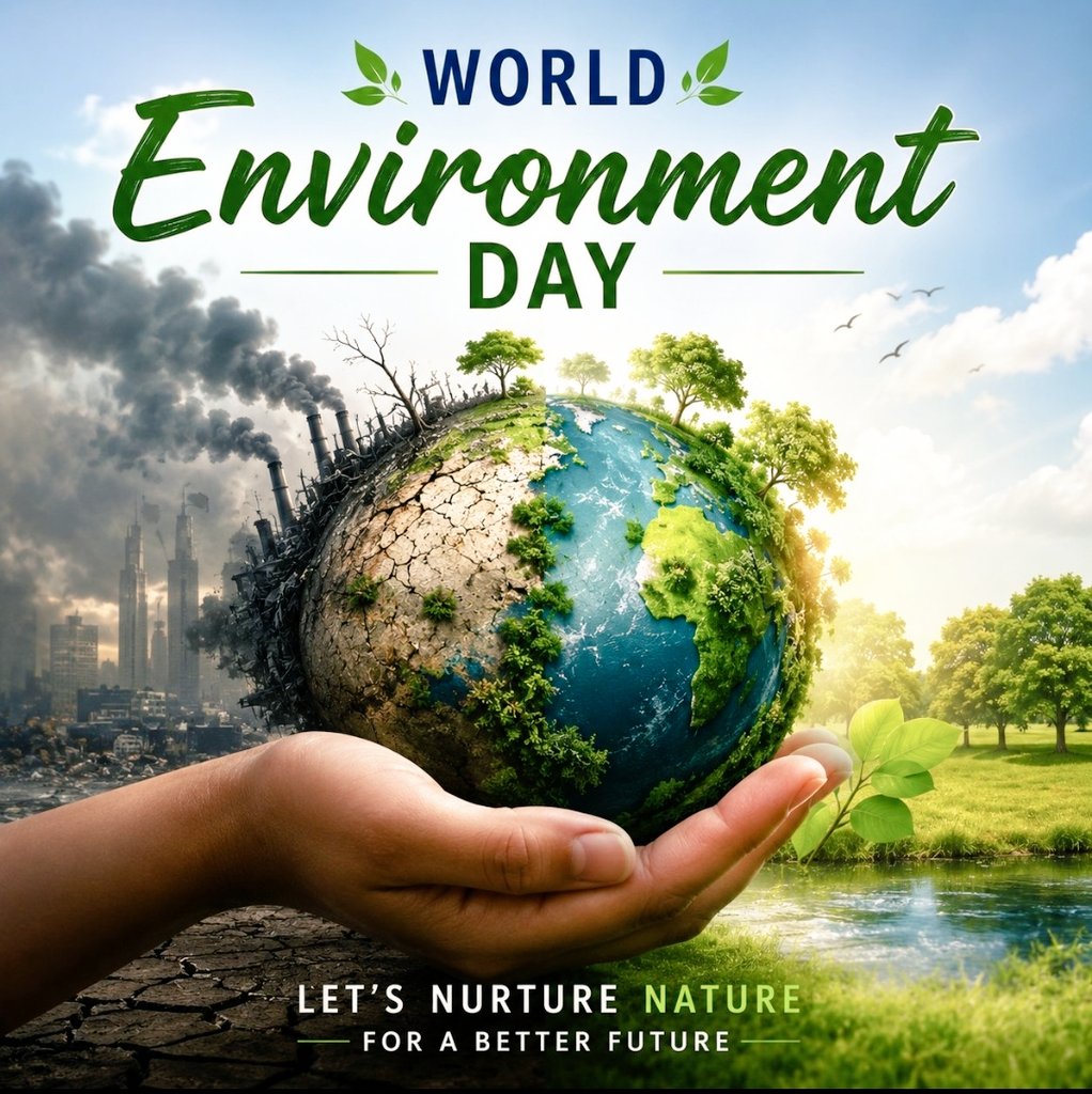 Jitukumarparsoy's tweet photo. #WorldEnvironmentDay
#WorldEnvironmentDay https://t.co/5lPNRIwweY