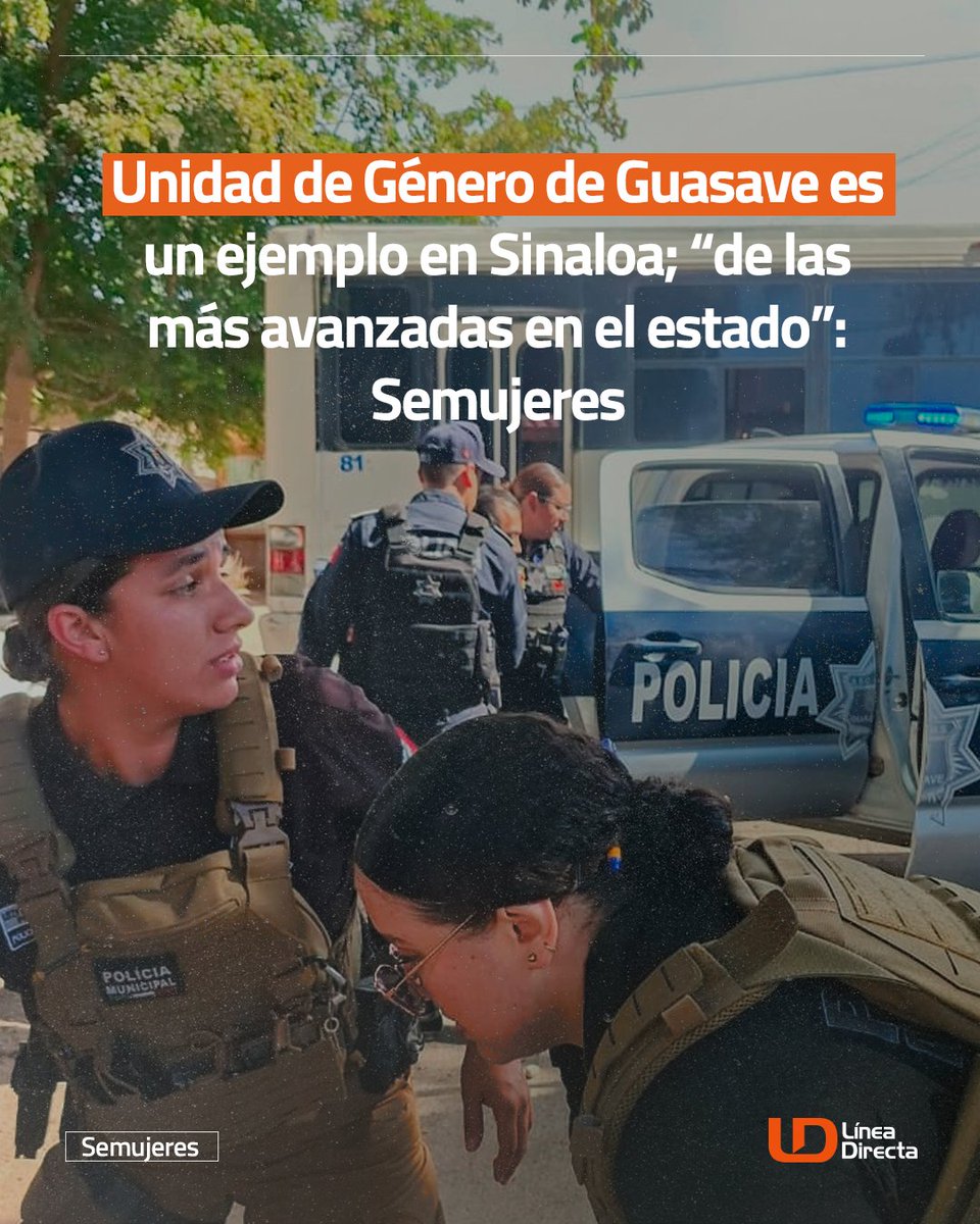 linea_directa's tweet photo. 👮🏻♀️ Unidad de Género de Guasave es un ejemplo en Sinaloa; “de las más avanzadas en el estado”: Semujeres 🏢♀️
#UnidaddeGénero #Guasave #EjemplodeVida #Avances #Semujeres #ViolenciadeGénero https://t.co/Hr76efwkfi