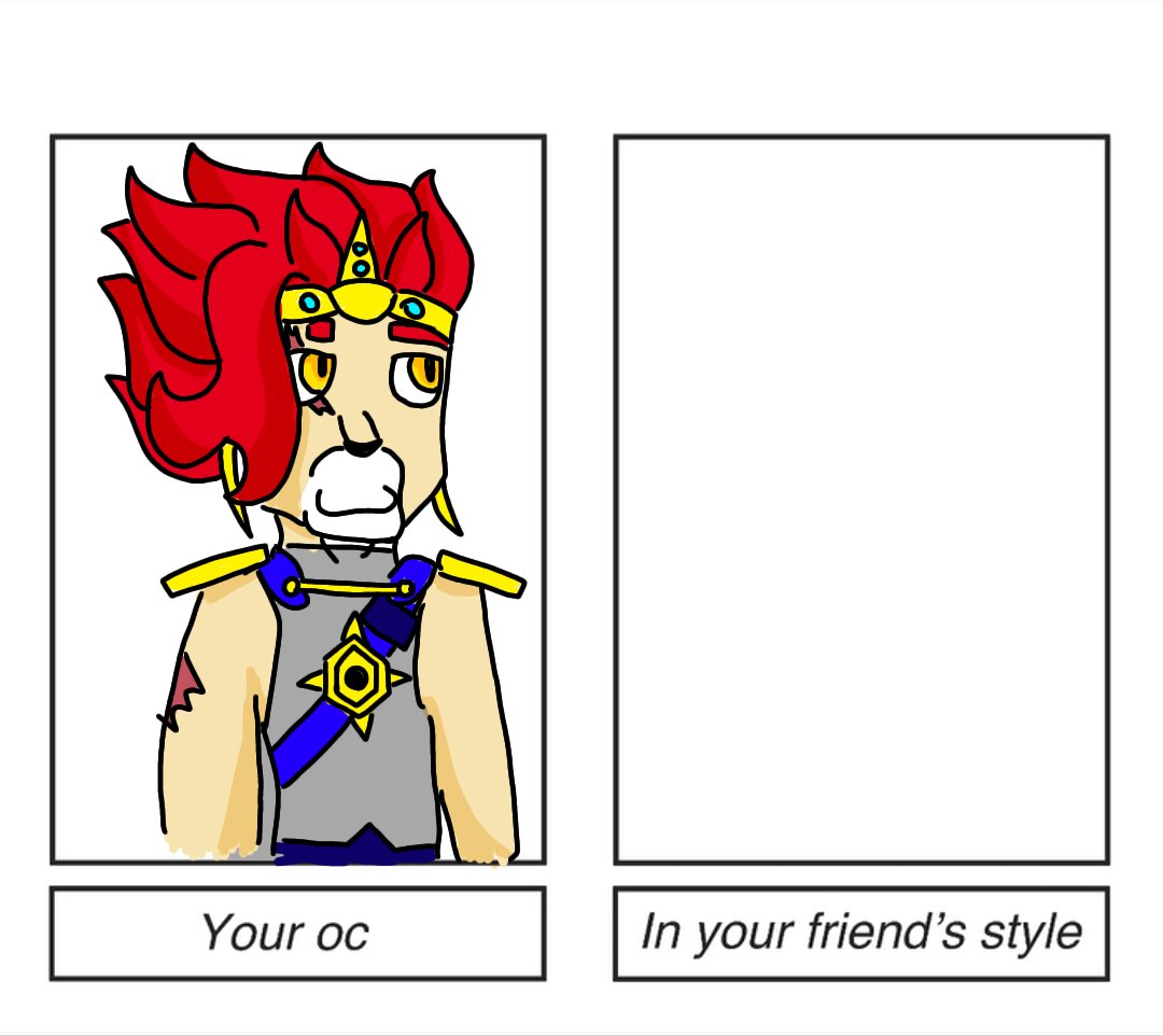 reviving_chima's tweet photo. ARTISTS! ART CHALANGE! Draw my oc in your style right next to this one that i drew (i love traditional art more and i'm way better at it so that's why it looks bad ;-;) #artmootsㅤㅤㅤㅤ #Lego #LegoChima #LegendsofChima #ocart https://t.co/7a2HaGrCmL