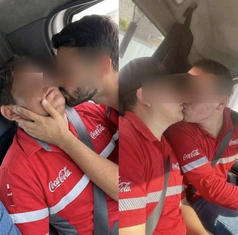 JohnMcLaneCA's tweet photo. Macho men at work… The Coca Cola Company, Mexico. https://t.co/JiiGrT0yOY