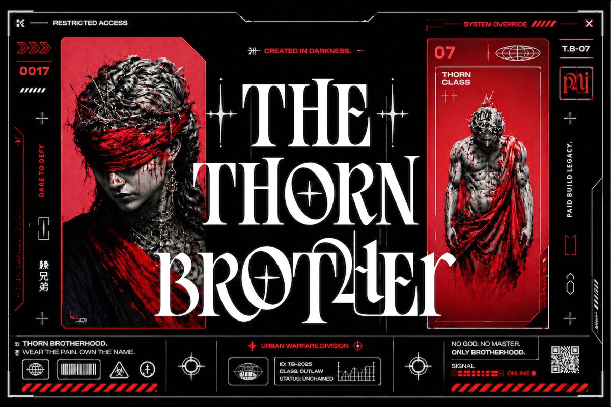 alitdesign's tweet photo. Royal Hatred – Dark Fantasy Gothic Serif
In the shadow of the crown, hatred becomes legacy and power becomes a curse. a meticulously crafted gothic serif typeface born from the aesthetic of dark fantasy.

Link Download :
https://t.co/wtEexyjFG8

#font #typeface #design https://t.co/QT4BadOLRX