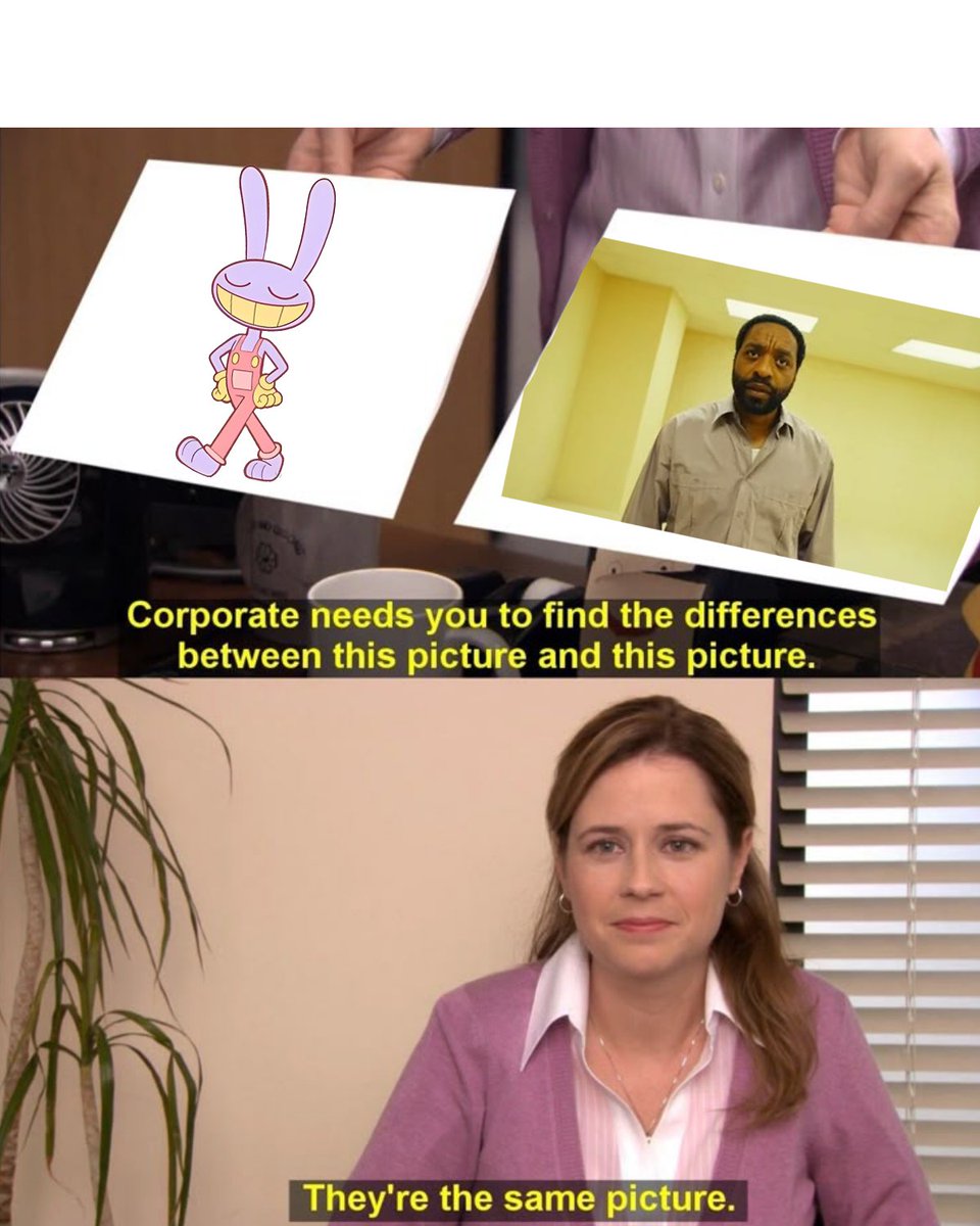 Spadescribble's tweet photo. Spoiler Warning ⚠️ 
Also watched both Backrooms and TADC Finale...(i liked both) BUT I see similarities!
I think their complex characters really are interesting,  thoughts 🤔 
#backrooms #tadcㅤ https://t.co/a6bFK5sc26