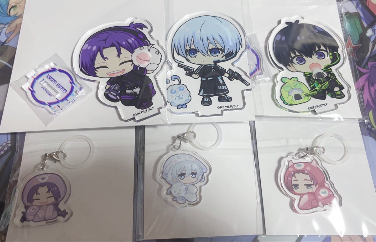 azu_an_Ticket's tweet photo. 【交換/譲渡】ファボテリア ブルーロック ブルロ アクリルスタンド モンスターチャーム

譲:潔、玲王、氷織

求:アクスタ→凛 チル>凛2種、乙夜2種
チャーム→凛>凪1
氷織のみ定価+送料

チル⇔バトルでの交換◎
アクスタは凛含めてのお取引のみ。

よろしくお願いいたします。 https://t.co/e5w022Wt29